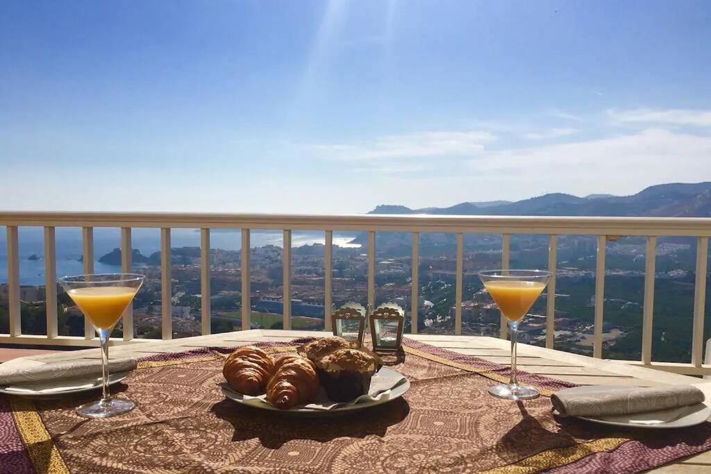 Seaview And Sun All Day Long In Los Pinos, Almunecar, Andalusia Exteriör bild