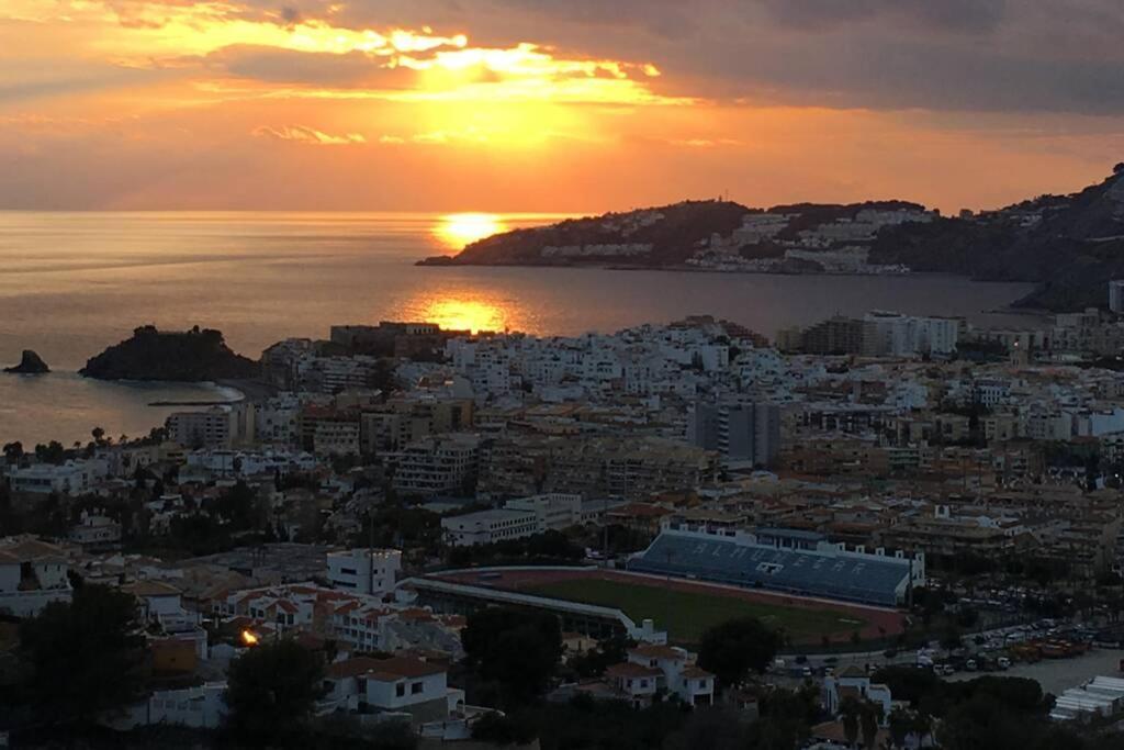 Seaview And Sun All Day Long In Los Pinos, Almunecar, Andalusia Exteriör bild