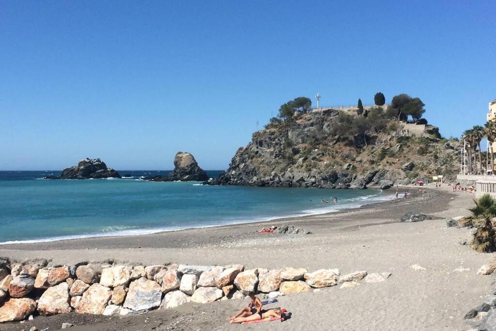 Seaview And Sun All Day Long In Los Pinos, Almunecar, Andalusia Exteriör bild